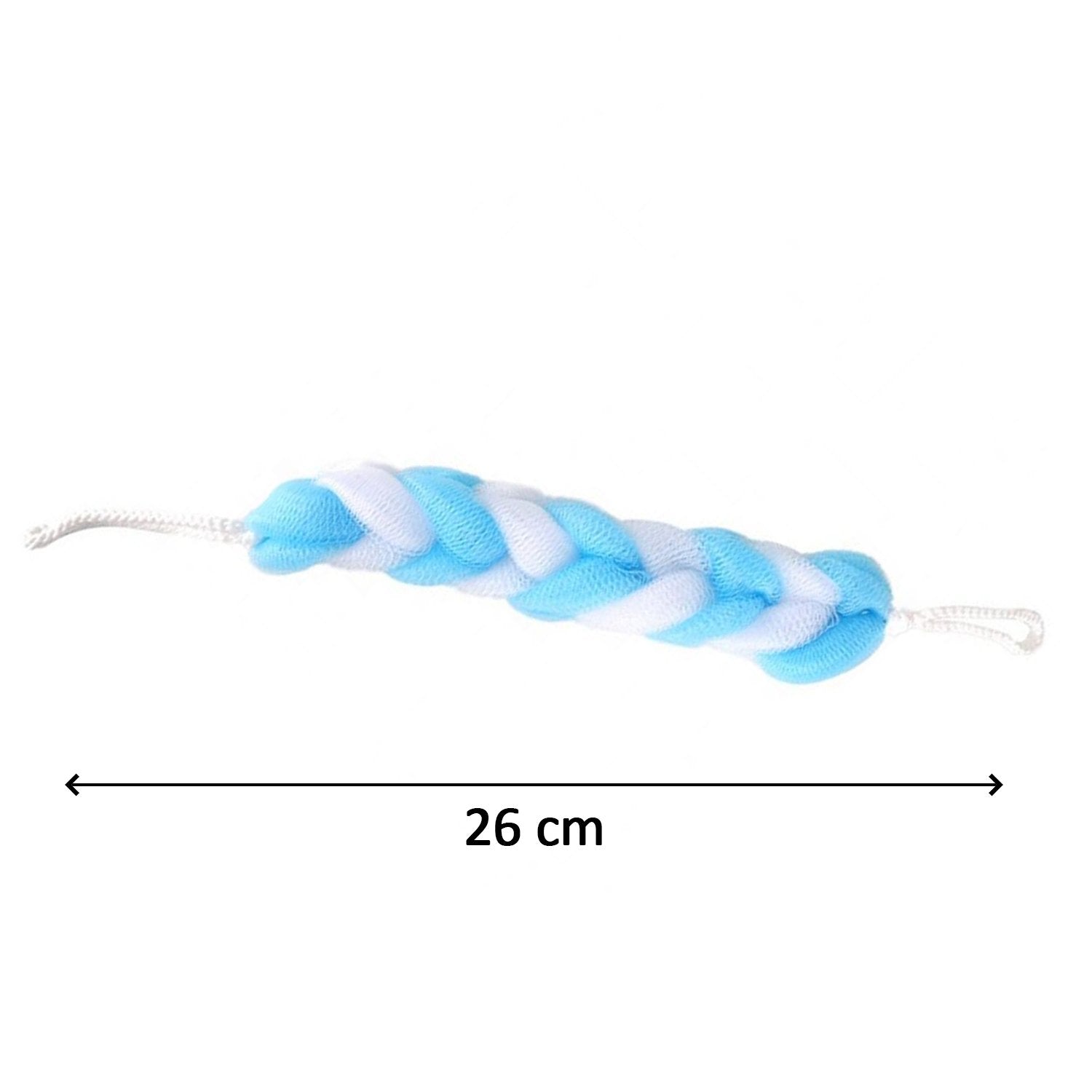Long shower pouf, provides gentle exfoliation, set of 6. Long shower pouf, provides gentle exfoliation, set of 6.